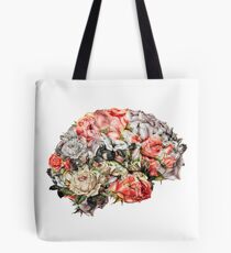 Flower Brain Tote Bag