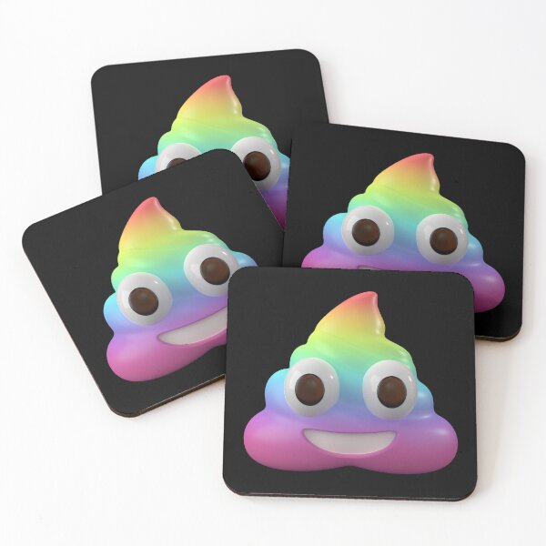 Item preview, 3D Rainbow Poop Emoji designed and sold by AbundanceGuy.