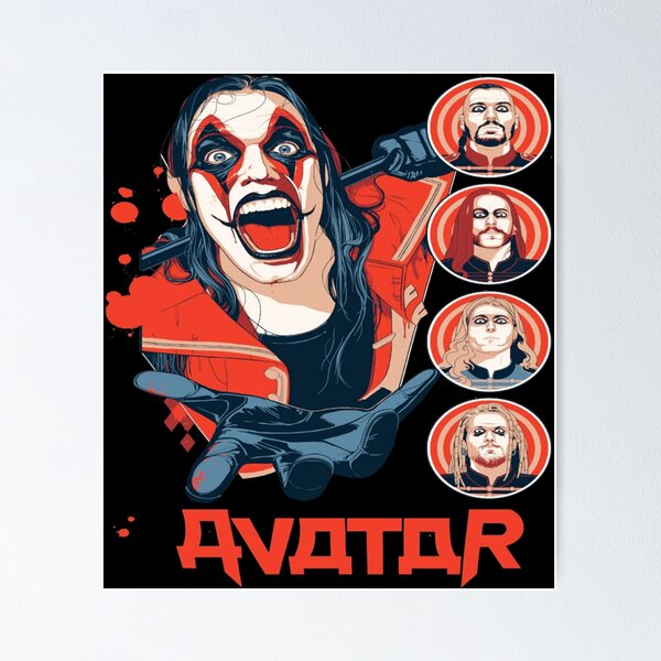 Item preview, High Quality-Avatar Band Classic T-Shirt designed and sold by Rhubarbbechtel.