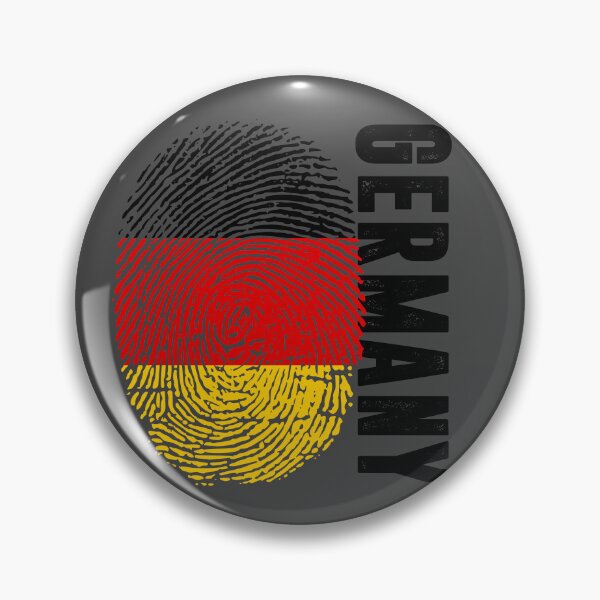 Item preview, Germany Flag Fingerprint DNA German designed and sold by PartyShirts1.