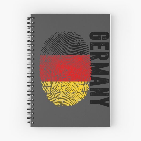 Item preview, Germany Flag Fingerprint DNA German designed and sold by PartyShirts1.
