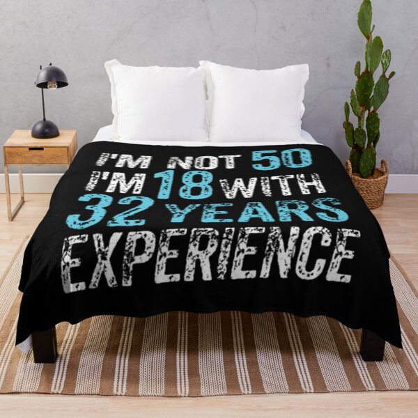 Item preview, I'm Not 50, 50th Birthday Present, Golden Years designed and sold by nanoununjarb.