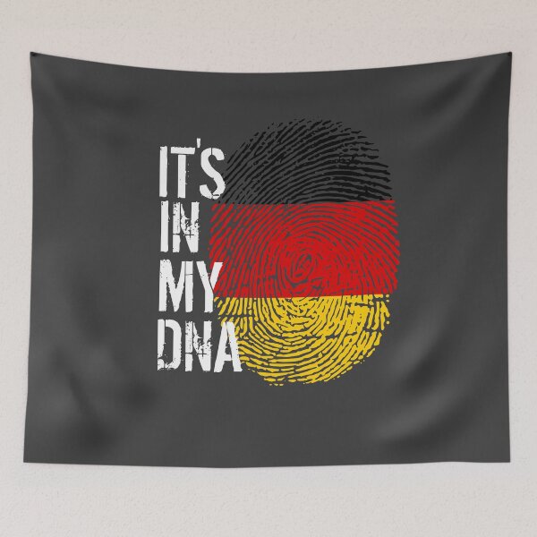 Item preview, Germany Flag Fingerprint - It's in my DNA German designed and sold by PartyShirts1.