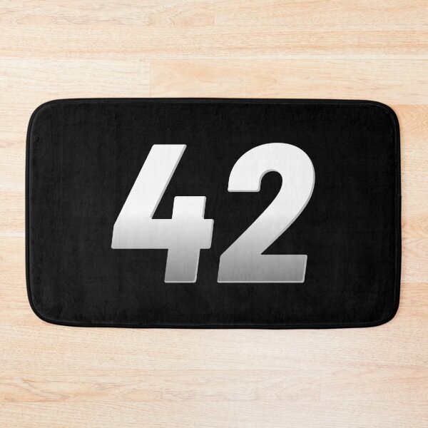 Item preview, Racing Number 42 designed and sold by Denti Kanys ⭐⭐⭐⭐⭐.
