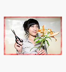 naughty Photographic Print