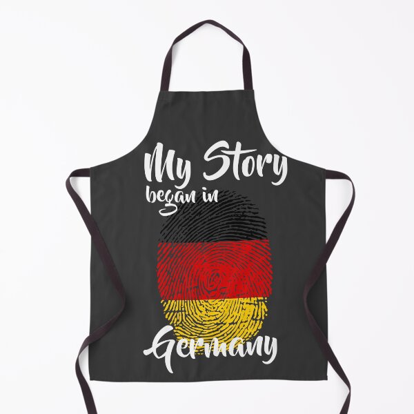 Item preview, My story began in Germany Flag Fingerprint DNA German designed and sold by PartyShirts1.