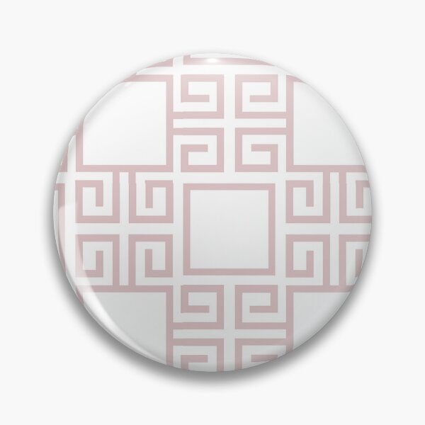 Item preview, Pastel Pink Greek Key Pattern designed and sold by Tamas Das.