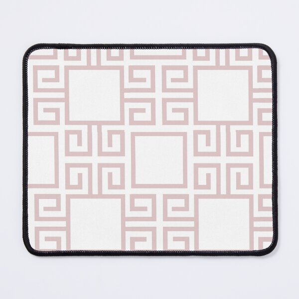 Item preview, Pastel Pink Greek Key Pattern designed and sold by Tamas Das.