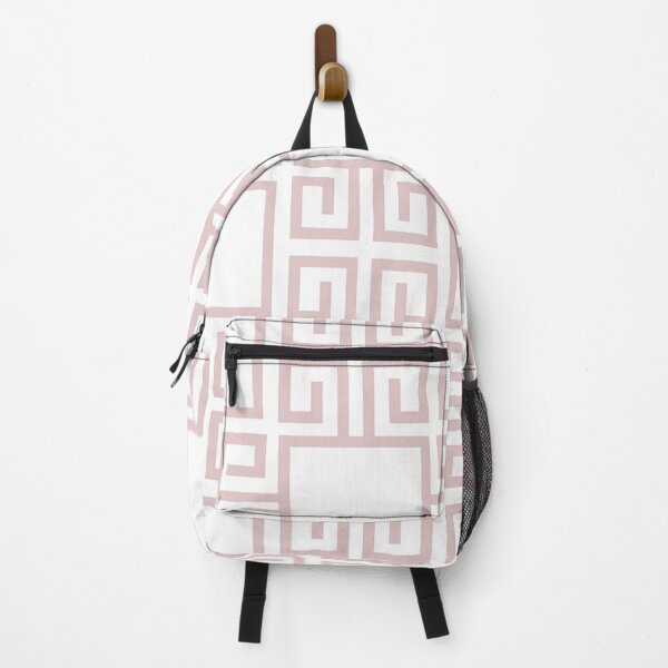 Item preview, Pastel Pink Greek Key Pattern designed and sold by Tamas Das.