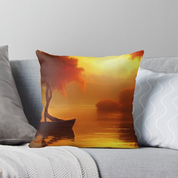 Item preview, Boat at Sunset designed and sold by Aaron Ochs.