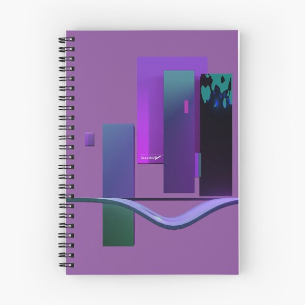 Item preview, RISING CITY - Purple Night View designed and sold by SpaceArtshop215.