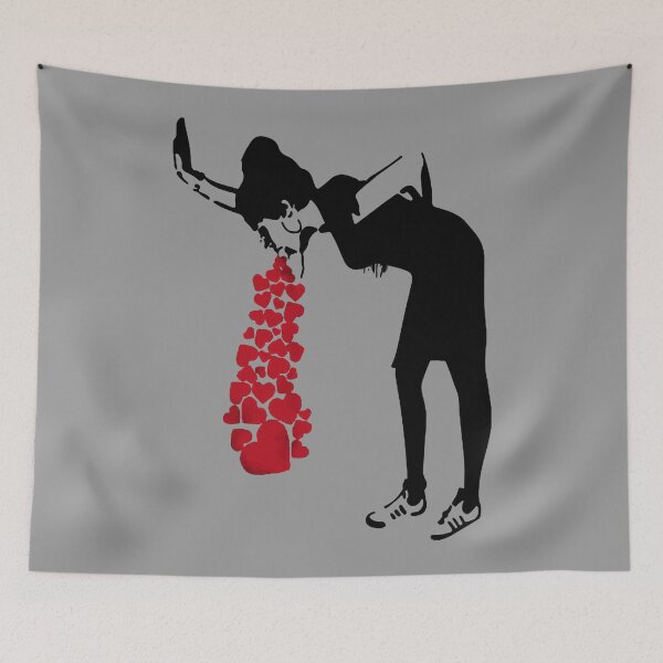 Item preview, BANKSY Lovesick designed and sold by WlisUOP6.