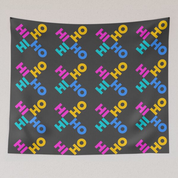 Item preview, Hi Ho (cross) original design designed and sold by pop-and-bee.