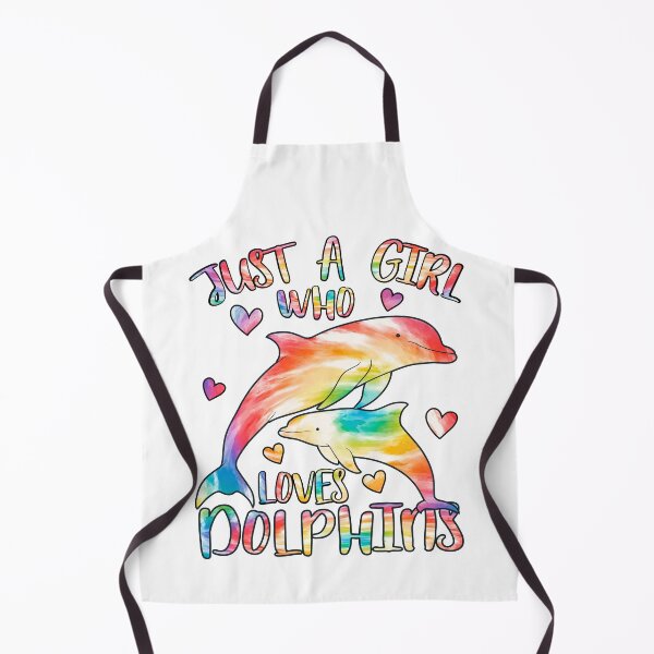 Item preview, Just a Girl who loves Dolphins designed and sold by PrettyPittie Shop.