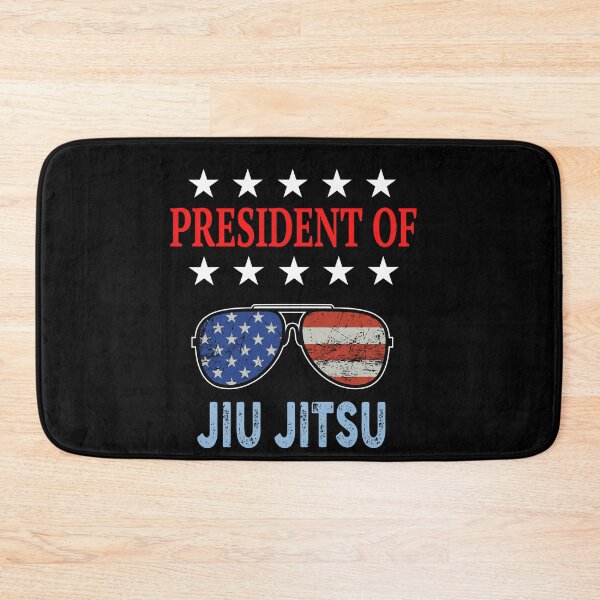 Item preview, President of Jiu Jitsu - USA Flag Jiu Jitsu Saying! Funny Jiu Jitsu Design for a Jiu Jitsu / Jujitsu Lover designed and sold by TheKarateStore.