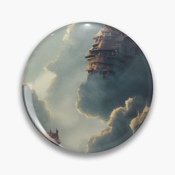 Item preview, Floating city in the clouds designed and sold by chatzous.