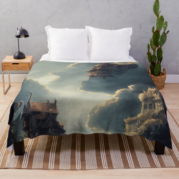 Item preview, Floating city in the clouds designed and sold by chatzous.