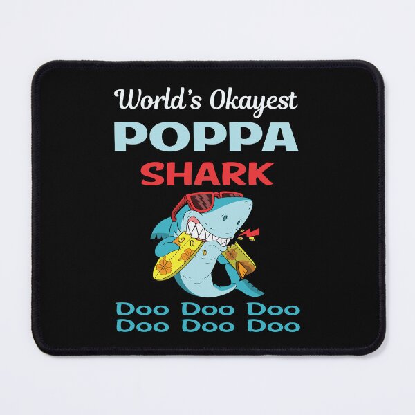 Item preview, Funny Shark POPPA designed and sold by StoreHornedFace.