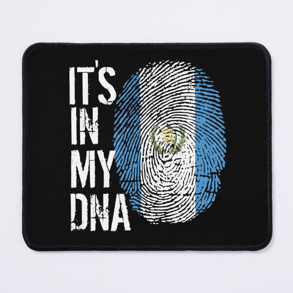 Item preview, Guatemala Flag Fingerprint - It's in my DNA Guatemalan designed and sold by PartyShirts1.