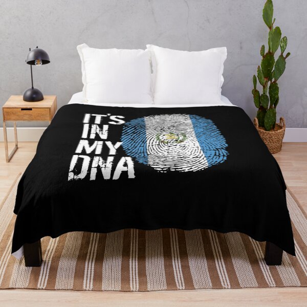 Item preview, Guatemala Flag Fingerprint - It's in my DNA Guatemalan designed and sold by PartyShirts1.
