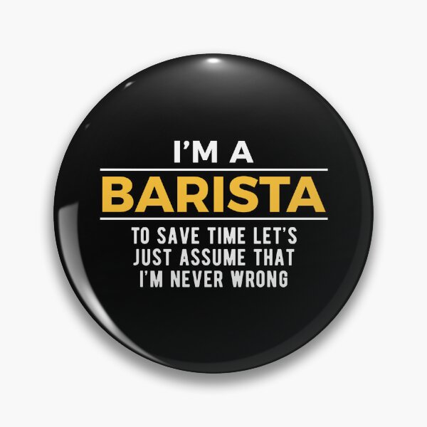 Item preview, Coffee Artist Barista Witty designed and sold by NestaReign.