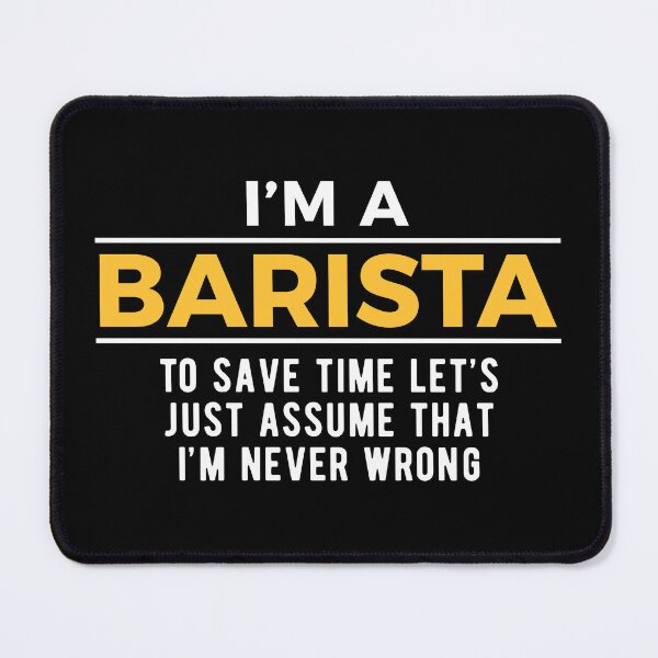 Item preview, Coffee Artist Barista Witty designed and sold by NestaReign.