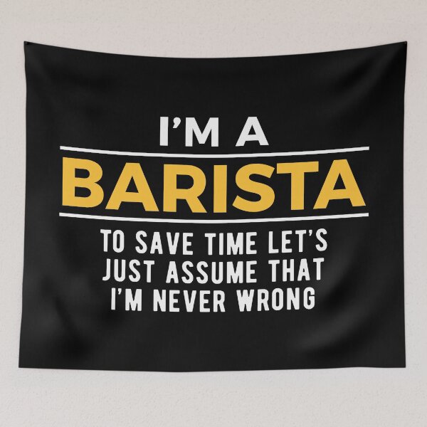 Item preview, Coffee Artist Barista Witty designed and sold by NestaReign.
