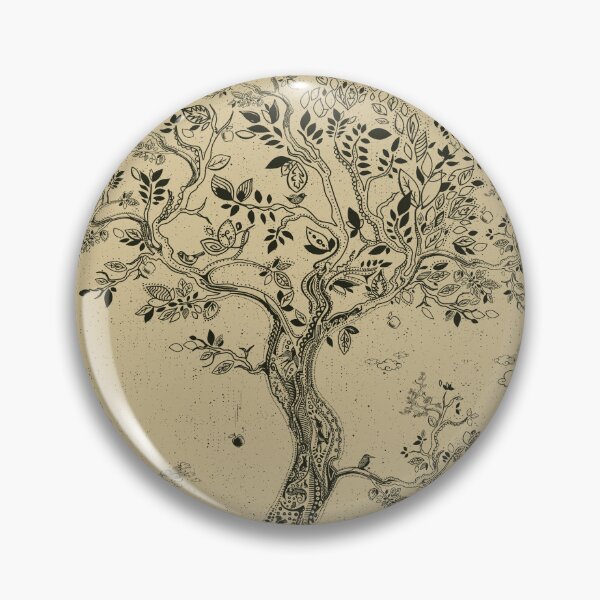 Item preview, Wise mystical tree, Wise Tree, Vintage Tree illustration, Mystical, Retro Tree designed and sold by Rajan Supal.