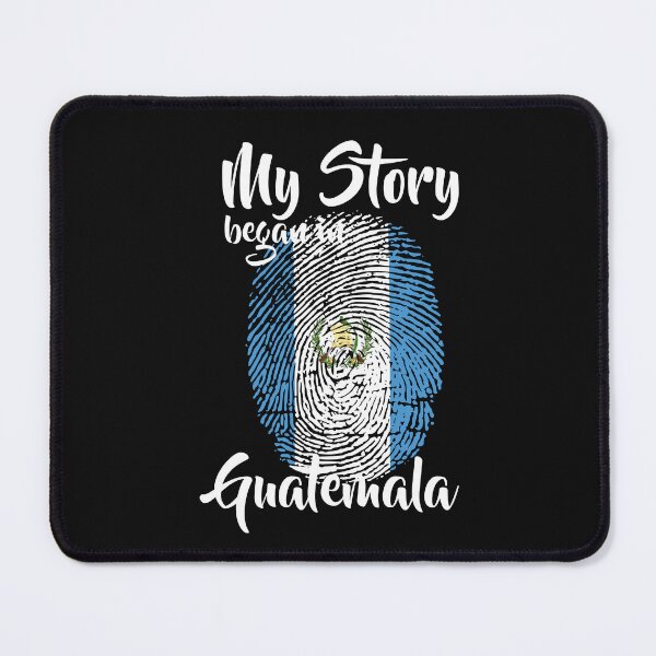 Item preview, My story began in Guatemala Flag Fingerprint DNA Guatemalan designed and sold by PartyShirts1.