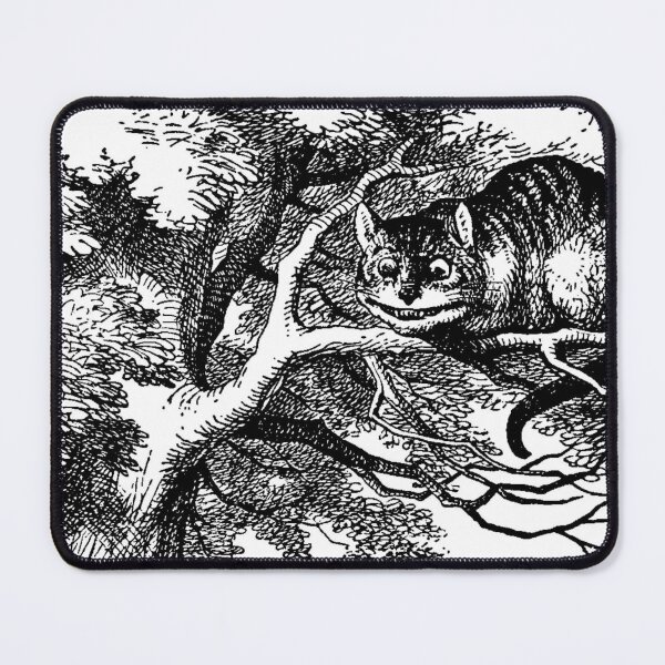 Item preview, Alice in Wonderland - The Cheshire Cat Black and White Kitty designed and sold by tanabe.