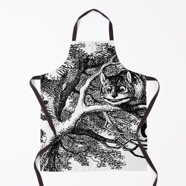 Item preview, Alice in Wonderland - The Cheshire Cat Black and White Kitty designed and sold by tanabe.