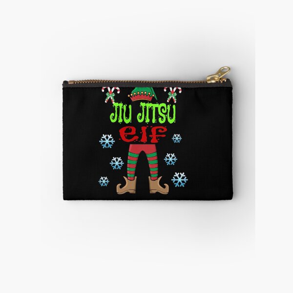 Aperçu de l'œuvre Costume de Noël paresseux de Jiu Jitsu - Lutin de Jiu Jitsu ! Conception drôle de Jiu Jitsu pour un amateur de Jiu Jitsu / Jujitsu créée et vendue par TheKarateStore.