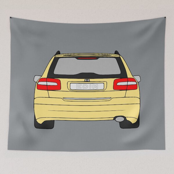 Item preview, V40 Rear 1995-2004 cream yellow color designed and sold by EdimDesign.