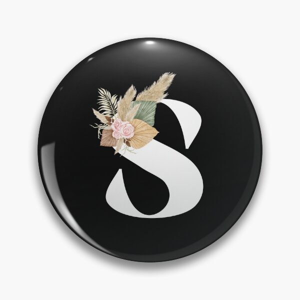 Item preview,  letter s floral designed and sold by LU NA.