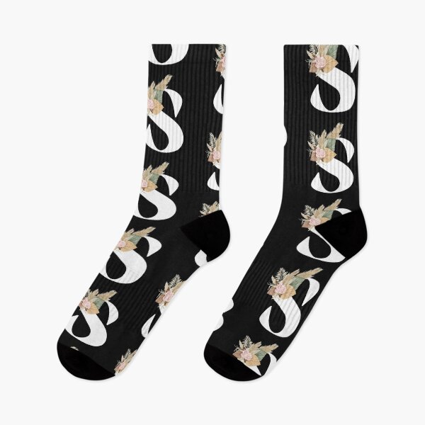 Item preview,  letter s floral designed and sold by LU NA.