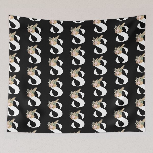 Item preview,  letter s floral designed and sold by LU NA.