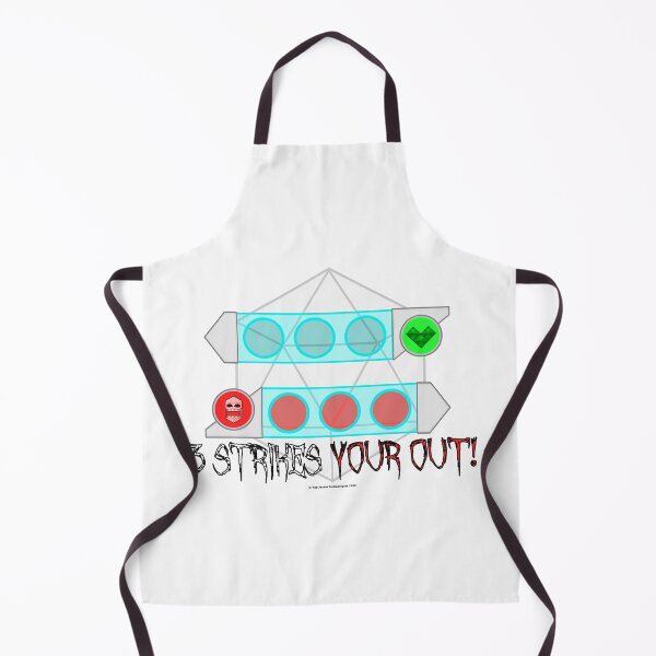 Item preview, 3 Strikes Your Out (Death Saving Throw) designed and sold by Red Jacket Technologies.