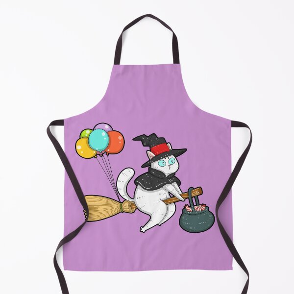 Item preview, Spooky witch halloween cat designed and sold by tactooncat.