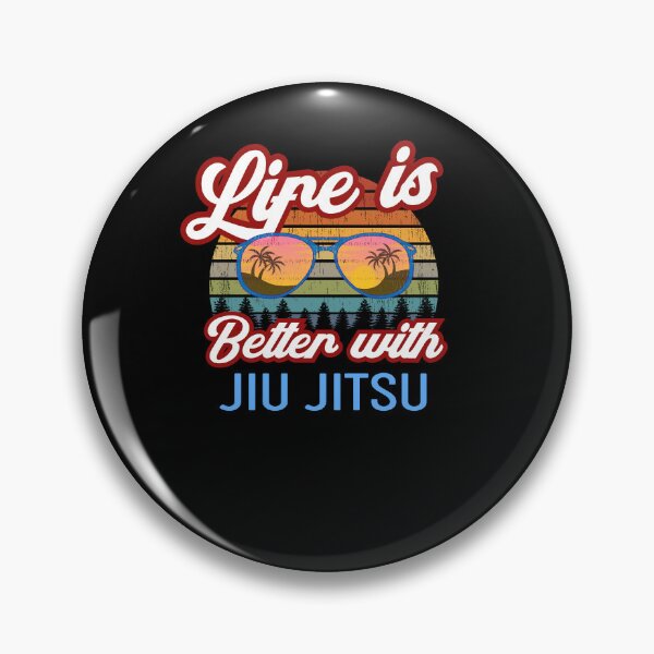 Item preview, Vintage Sunset. Life is Better With Jiu Jitsu! Funny Retro Sunset Jiu Jitsu Design for a Jiu Jitsu / Jujitsu Lover designed and sold by TheKarateStore.