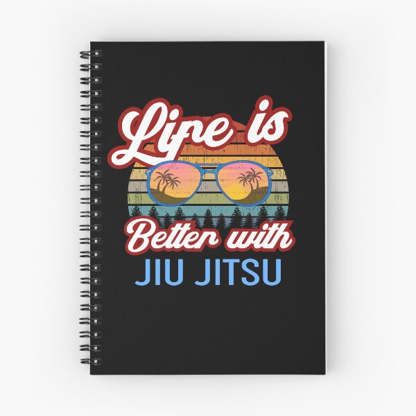 Item preview, Vintage Sunset. Life is Better With Jiu Jitsu! Funny Retro Sunset Jiu Jitsu Design for a Jiu Jitsu / Jujitsu Lover designed and sold by TheKarateStore.