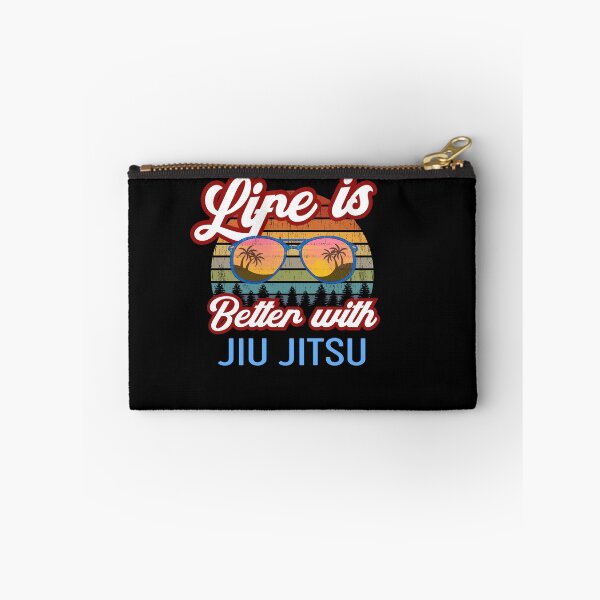 Item preview, Vintage Sunset. Life is Better With Jiu Jitsu! Funny Retro Sunset Jiu Jitsu Design for a Jiu Jitsu / Jujitsu Lover designed and sold by TheKarateStore.