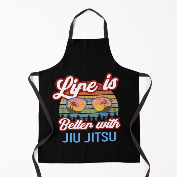 Item preview, Vintage Sunset. Life is Better With Jiu Jitsu! Funny Retro Sunset Jiu Jitsu Design for a Jiu Jitsu / Jujitsu Lover designed and sold by TheKarateStore.