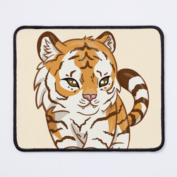 Item preview, Cute Golden Chibi Tiger designed and sold by PlumeHarfang.