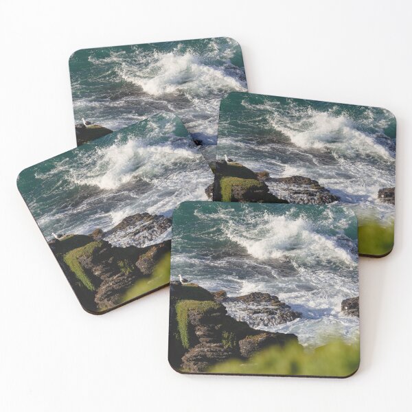 Item preview, Calm Admist the Chaos at Flinders Blowhole designed and sold by WoodersonImages.