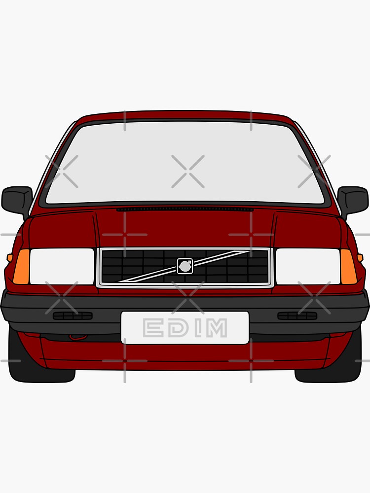 Volvo C30 Facelift Sticker for Sale by EdimDesign