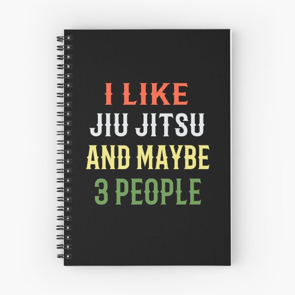 Item preview, I Like Jiu Jitsu And Maybe 3 People! Jiu Jitsu Design for a Jiu Jitsu / Jujitsu Lover designed and sold by TheKarateStore.