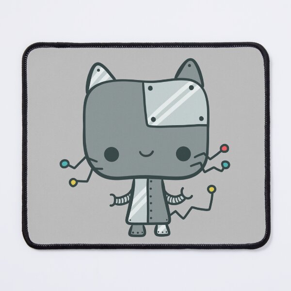 Item preview, Kawaii Robot Kitty - Beep Boop Meow designed and sold by FreyaDraws.