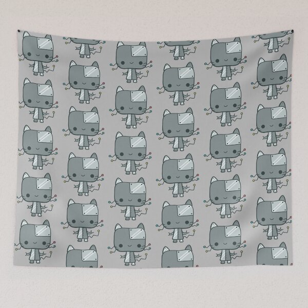 Item preview, Kawaii Robot Kitty - Beep Boop Meow designed and sold by FreyaDraws.