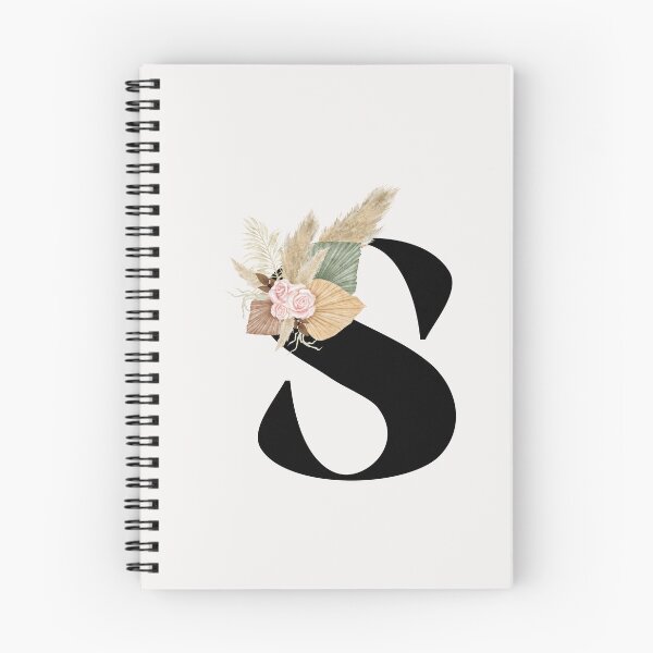 Item preview, letter s floral designed and sold by LU NA.