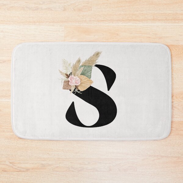 Item preview, letter s floral designed and sold by LU NA.